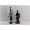 Image 2 : (2) Brass Statues
