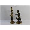 Image 3 : (2) Brass Statues