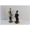 Image 4 : (2) Brass Statues