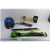 Image 1 : Suspender, Bell Bicycle Helmet, Screwdrivers, Protective Role and Camera Attachments