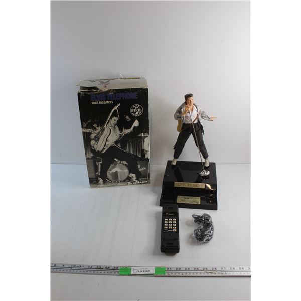 Telemania Limited Edition Elvis Presley Telephone / Figure - New