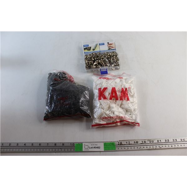 Grommets and Plastic Clips