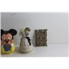 Image 2 : Baby Mickey Mouse, Brass Door Knocker, Porcelain Ornament, Silver Switch Cover and Ornamental Candle