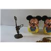 Image 4 : Baby Mickey Mouse, Brass Door Knocker, Porcelain Ornament, Silver Switch Cover and Ornamental Candle