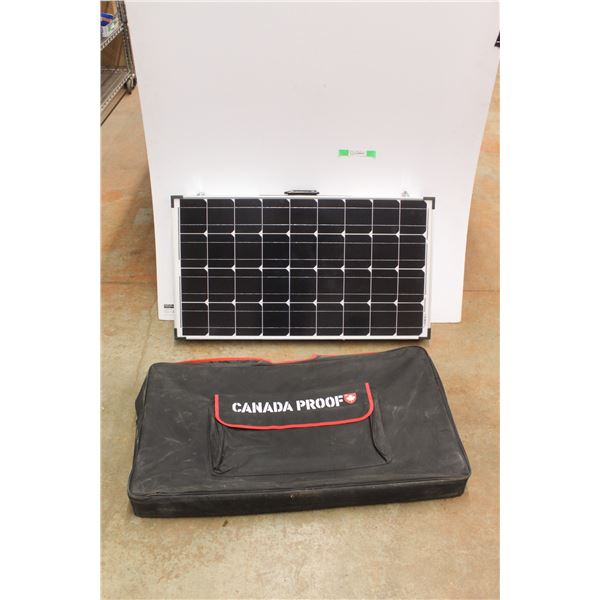 *Canada Proof Folding Solar Panel 42'' x 38'' - As Is