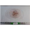 Image 1 : 8'' Jubilee Pink Glass Plate