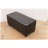 Image 4 : *Faux Leather Cushion Storage 38'' x 18'' x 17.5''