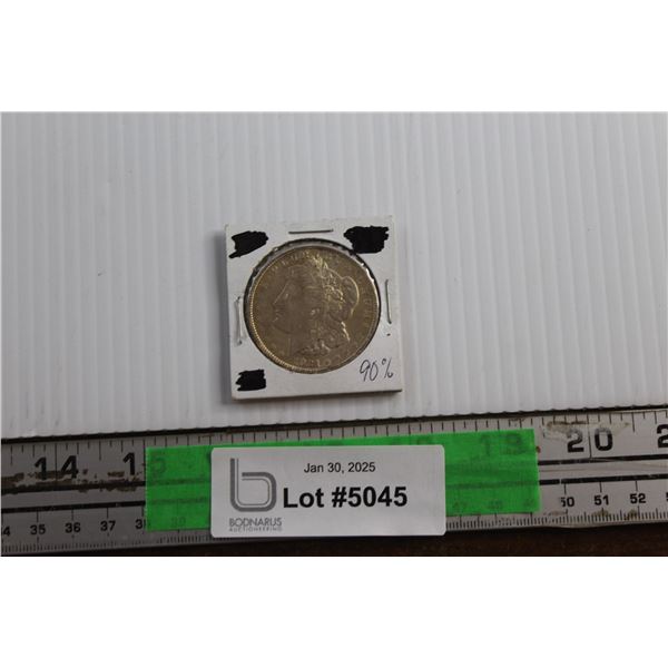 ^Antique 1921 90% Silver USA 1 Dollar Coin
