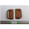 Image 1 : (2) Copper Finish Trunk Handles