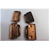 Image 4 : (4) Copper Finish Trunk Handles
