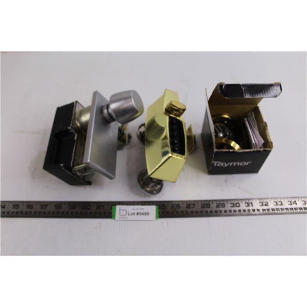 (2) Kara Programmable Door Knob Sets and Hardware