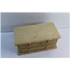 Image 2 : Wooden Jewelry Box and Earrings