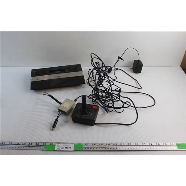 Vintage Atari 2600 Game Console and Accessories - As Is