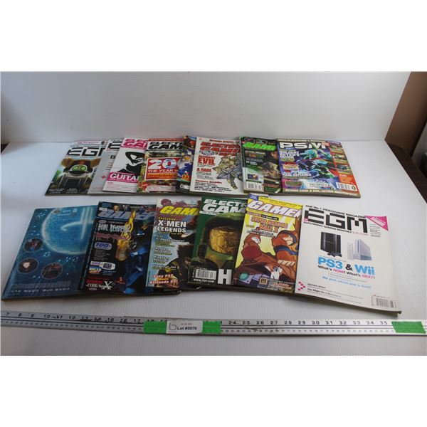 (10+) Video Game Magazines - GamePro, Electronic Gaming and PSM