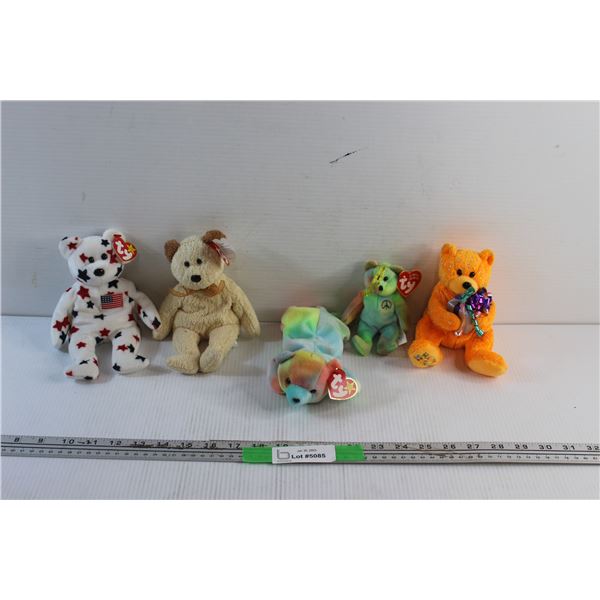 TY Beanie Babies Plush Bear Toys