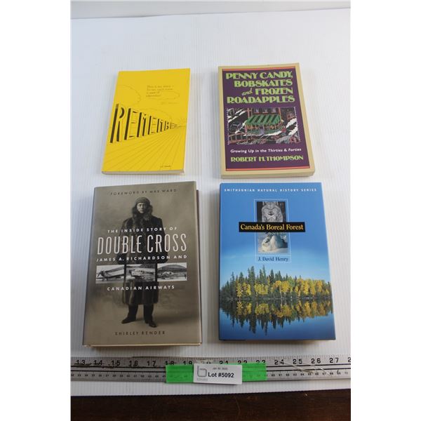 (4) Books - Shirley Render, J David Henry and Robert Thompson