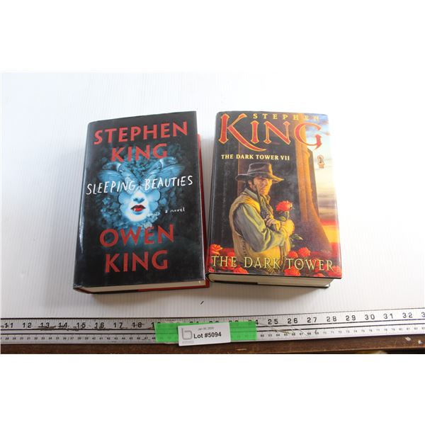 (2) Stephen King Books - Sleeping Beauties and The Dark Tower