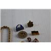 Image 3 : Brass Necklace and Canadian Shirt Pins