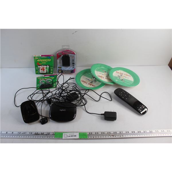 Logitech Harmony Ultimate Home System - As Is, Emergency Charger, Photo System Cartridges and Game T