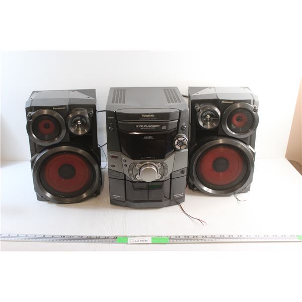 Panasonic CD Stereo System - Tested