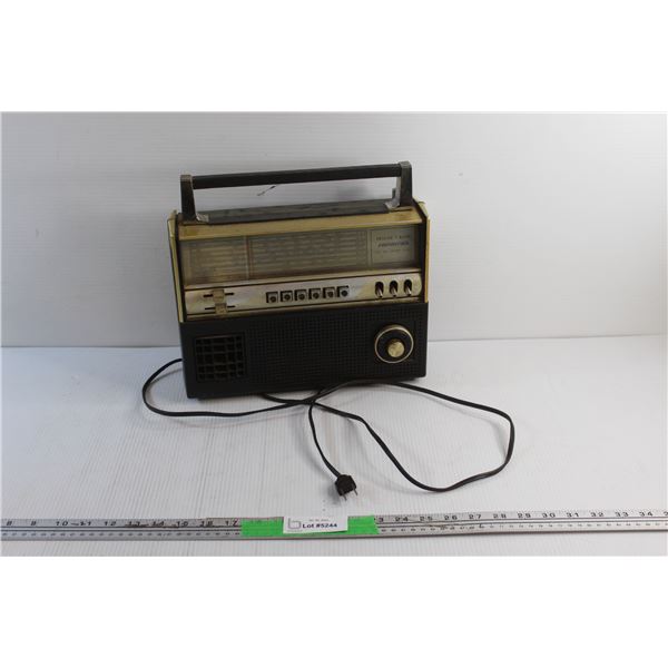 Vintage Deluxe 7 Band Two Way Speaker System - As Is