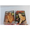 Image 2 : (4) Outlaw Biker Tattoo Magazines