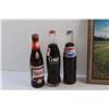 Image 3 : Framed Farm Art Print 15'' x 13'' and Vintage Coca Cola, Pepsi and Banks Soda Pop - Sealed