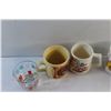Image 4 : (6) Ceramic Mugs and Cups