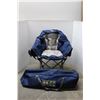 Image 1 : Bass Pro Shops Johnny Morris Padded XL Club Chair (NEW) - 40.6T x 18W x 19D - This Item was Donated