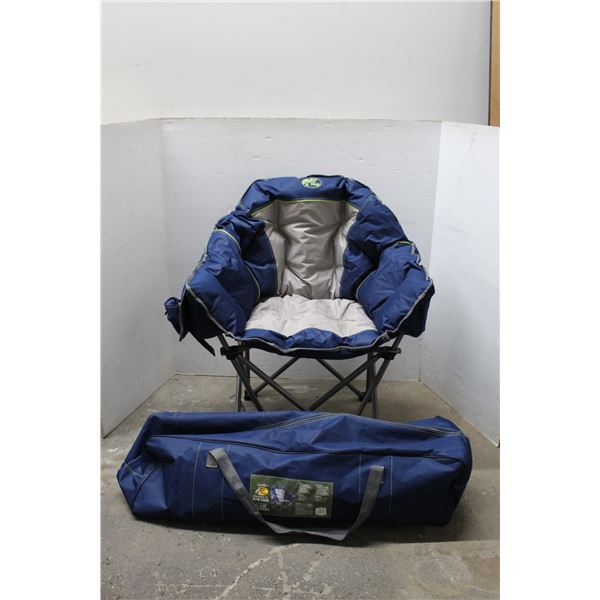 Bass Pro Shops Johnny Morris Padded XL Club Chair (NEW) - 40.6T x 18W x 19D - This Item was Donated