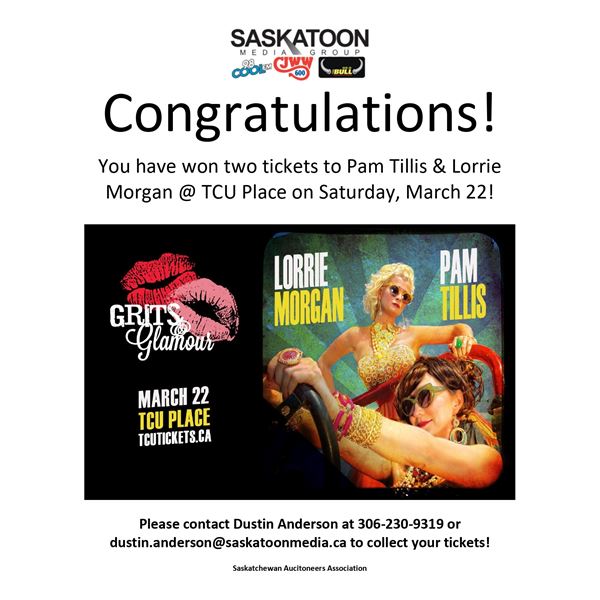 Lorrie Morgan / Pam Tillis “Legends of Country / Grits and Glamour” Concert Sat Ni