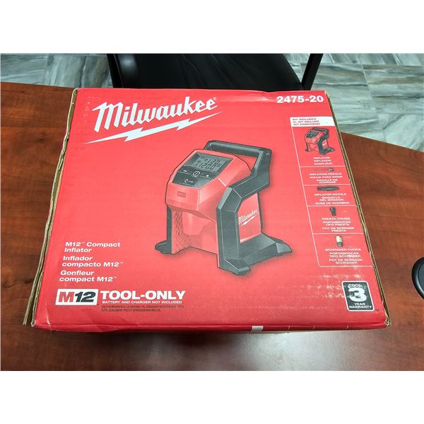 M12 Compact Inflator        Milwaukee