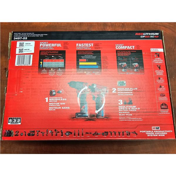 M12 Drill and Impact Driver      Milwaukee