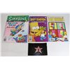 Image 1 : LOT OF 3 SIMPSON'S COMICS BART SIMPSON PUPPET