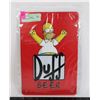Image 1 : DUFF BEER METAL SIGN