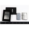 Image 1 : LOT OF 3 ZIPPOS ONE ENGRAVED '' GREAT GRANDPA"
