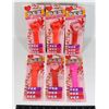Image 1 : BOX OF HAPPY VALENTINE'S DAY PEZ DISPENSERS 1996