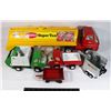 Image 1 : LARGE LOT OF VINTAGE TONKA TOYS SEMI, TRAILER