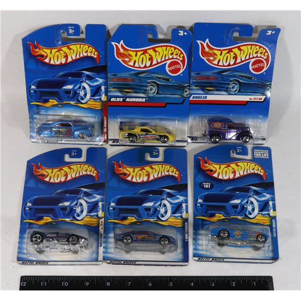 ZIPLOCK OF SEALED HOT WHEELS FROM 2000'S
