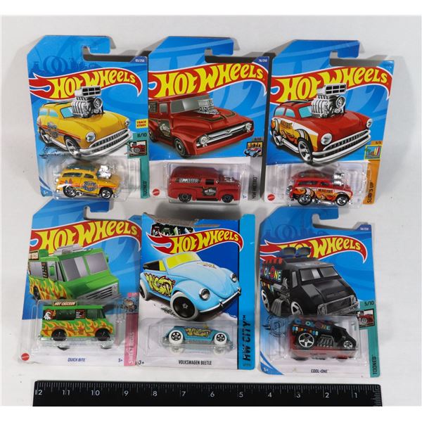 SMALL LOT OF HOTWHEELS FROM RECENT YEARS