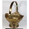 Image 1 : LARGE SOLID BRASS HANDLED BOWL SHAPED PIECE