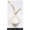 Image 2 : ARTIST SINGED IRIDESCENT CERAMIC MINI VASE