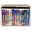 Image 1 : BOX OF KIDS VHS TAPES, MANY DISNEY. INCLUDES BAMBI
