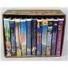 Image 1 : BOX OF KIDS VHS TAPES, MANY DISNEY. INCLUDES DUMBO