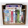Image 1 : BOX OF VHS TAPES INCLUDING DISNEY CINDERELLA,