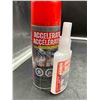 Image 1 : Accelerator Spray Adhesive (330g) & Instant Bond Adhesive (100ml)