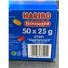 Image 2 : Haribo Roulette Candy (50 x 25g)