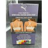 Image 2 : Puma Square Neck Design Drycell Moisture Wicking with Adjustable Straps and Removable cups (L)2pk