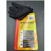 Image 2 : Head Black Gloves (M) Ultrafit touchscreen running gloves