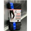 Image 1 : 32degree Heat Everyday Leggings (L) Black, 2pk